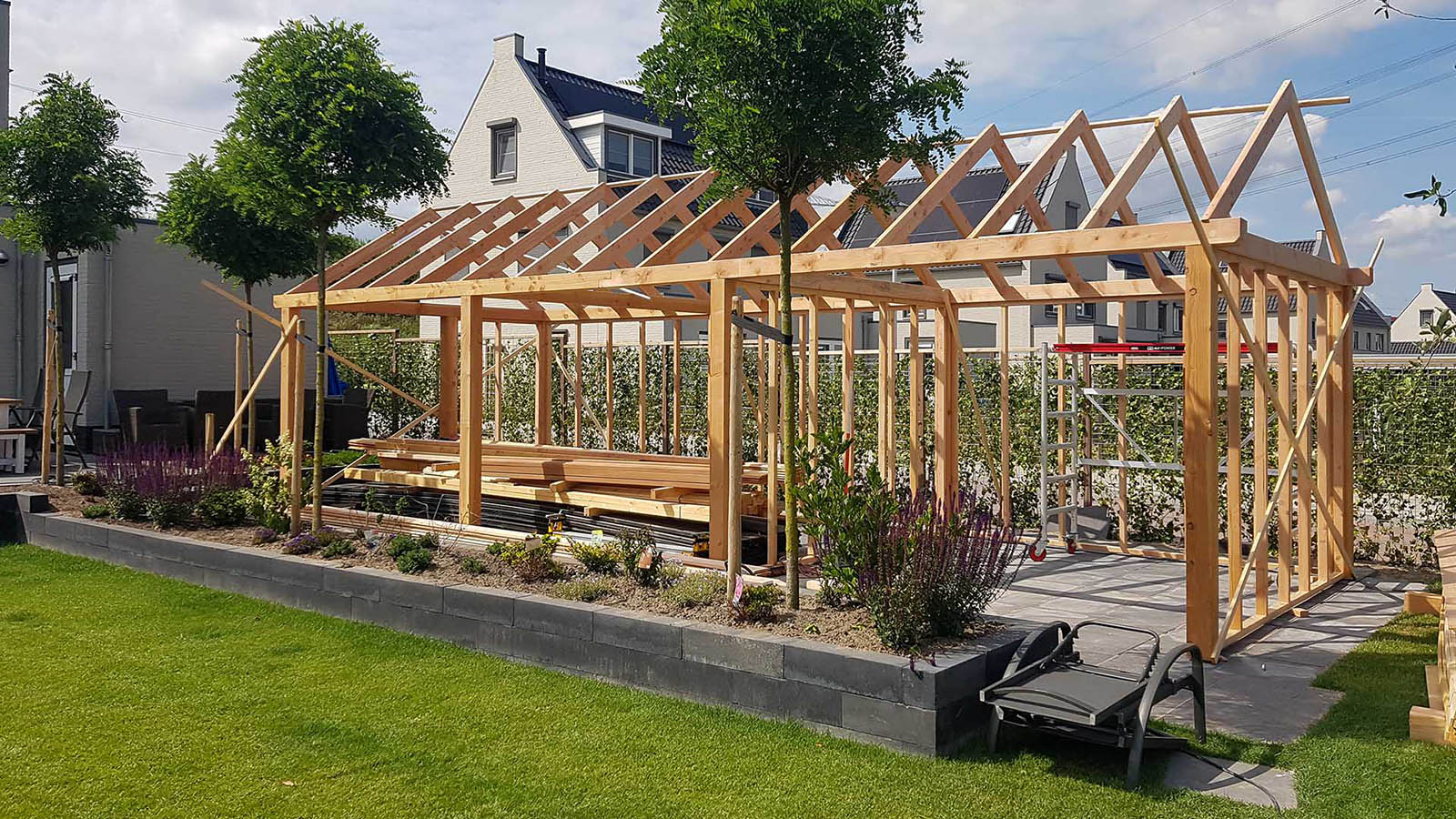 Terrasoverkapping | Vonk Timmerwerken